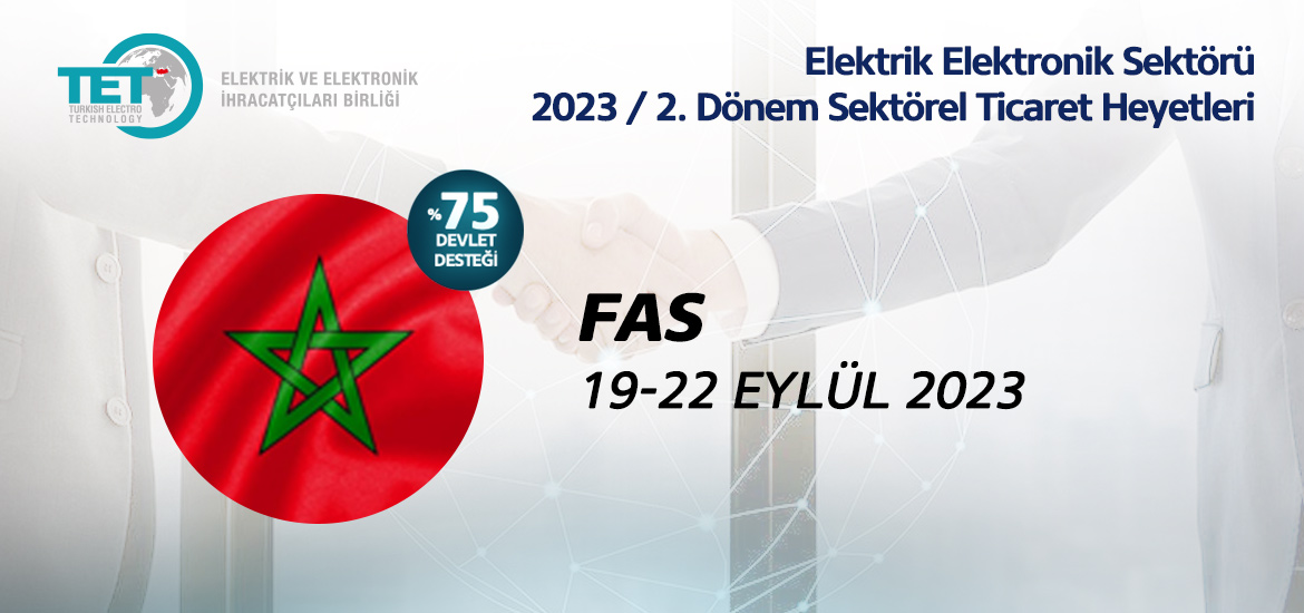 2023 Yılı Fas Sektörel Ticaret Heyeti