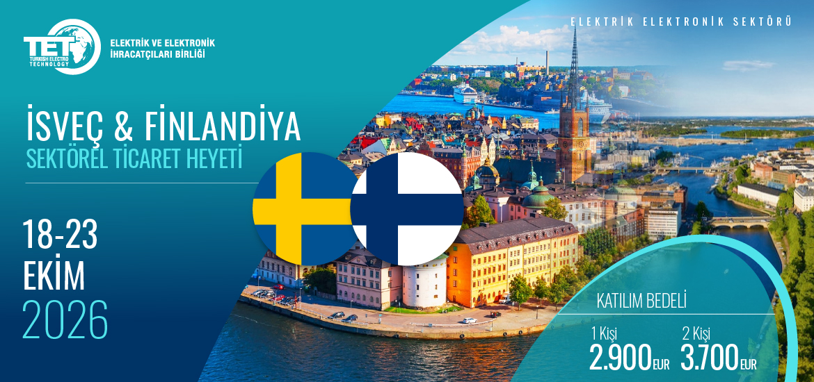 İsveç & Finlandiya Sektörel Ticaret Heyeti 2026