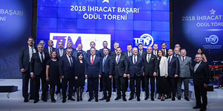 TET 2018 İhracat Başarı Ödülleri