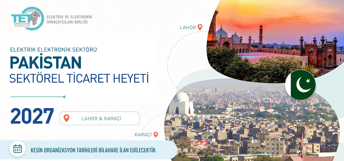 Pakistan (Lahor & Karaçi) Sektörel Ticaret Heyeti