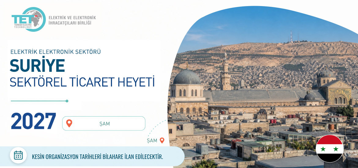 Suriye (Şam) Sektörel Ticaret Heyeti