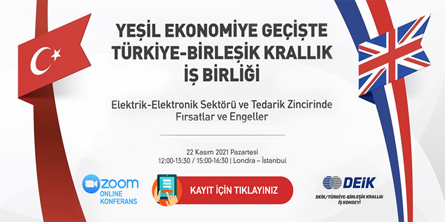 Yeşil Ekonomiye Geçişte Türkiye & BK