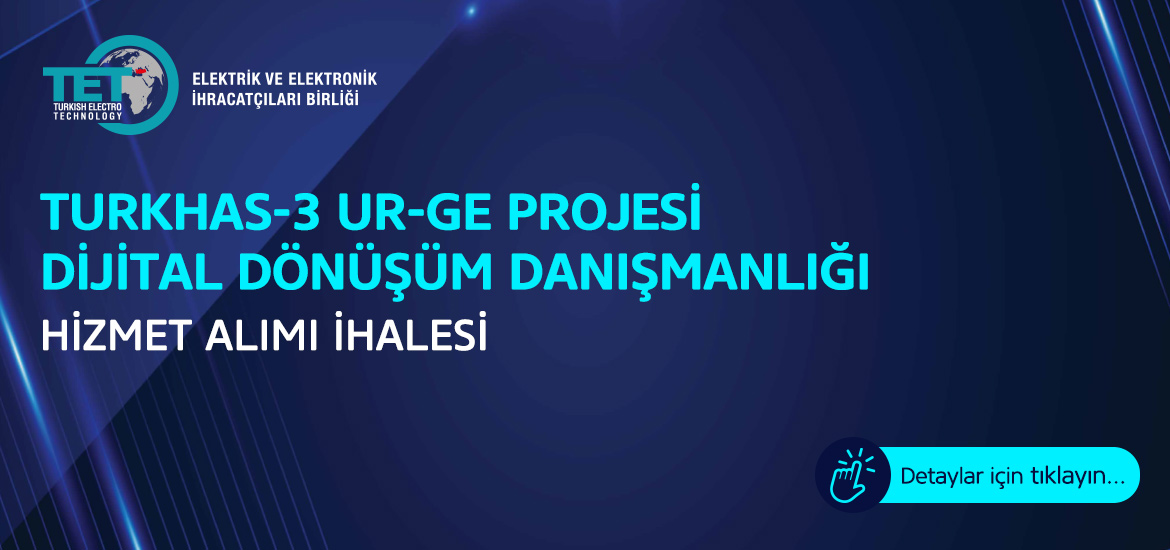 TURKHAS-3 UR-GE Projesi Dijital Dönüşüm Danışmanlığı Hizmet Alımı İhalesi