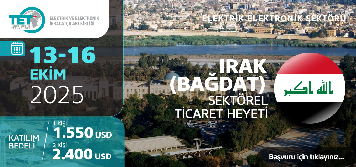 Irak (Bağdat) Sektörel Ticaret Heyeti